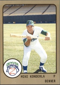 1988 Denver Zephyrs ProCards #1276 Mike Konderla