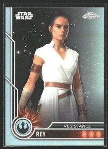 2023 Topps Chrome Star Wars Rey #69 Refractor - Picture 1 of 2