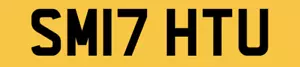 SMITH PRIVATE NUMBER PLATE SM17 HTU CHERISHED REGISTRATION SMITHS SMITHY SMITHO - Picture 1 of 3
