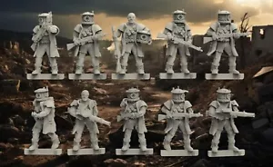 BMT Cyber Auxiliary x10 28mm Starsaga Stargrave Trench Crusade Forbidden Psalm - Picture 1 of 4