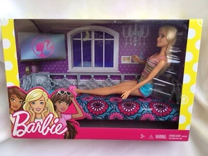 Barbie Bedroom Doll and Day Bed Set 2017 Mattel #FDB09 NRFB Too Cute! - Picture 1 of 16