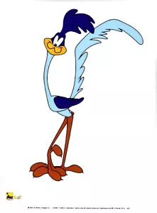 2002 Road Runner, Sericel, Looney Tunes, Warner Brothers, w/Ctf Auth - Picture 1 of 2