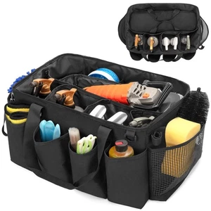 Große Auto Detailing Tasche mit Poliertasche, Reinigung Aufbewahrungskapazität für - Bild 1 von 5