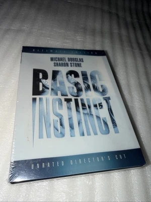 NEW Basic Instinct DVD Unrated Director's Cut Ultimate Edition Sharon Stone - Image 1 of 4