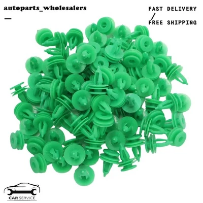100x For Chrysler A18862 Dodge Jeep Door Panel Clip Trim Nylon Retainer Fastener - Image 1 of 4