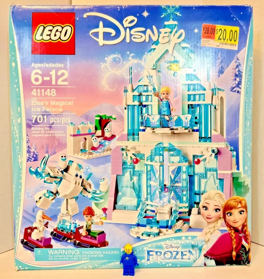 乐高 (41148) 迪士尼:艾尔莎魔法冰宫 - 全新未拆封已停产 - 冰雪奇缘 — 第 1/4 张图片