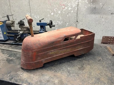 老式马克思? Streamliner 压钢玩具火车机车 — 第 1/4 张图片