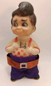 Vintage SHONEY'S BIG BOY Figur Big Boy Bank Werbung Münze Puppe - Bild 1 von 8