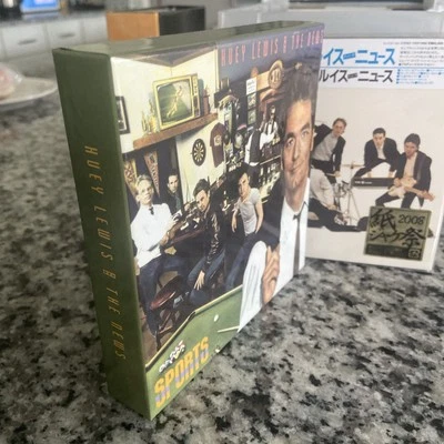 HUEY LEWIS AND THE NEWS JAPAN 4 MINI LP CD PROMO BOX SET TOCP 70588~91 OBI New - Image 1 of 4