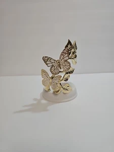 Gold Marble Butterfly Gentle Foaming Hand Soap Holder Bath & Body Works - Picture 1 of 4