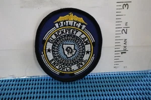 tribal indian police patch BLACKFEET LAW ENF SERVICES POLICE MONTANA BALL CAP SZ - Picture 1 of 1