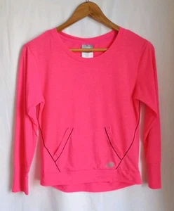 New Balance Running Top, Long Sleeve, Bright Pink Ladies Size UK 12 - Picture 1 of 9