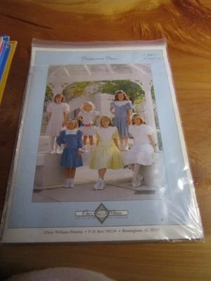 CHERRY WILLIAMS HEIRLOOM PATTERNS DROPWAIST DRESS   ** MUST SEE * - Image 1 of 2