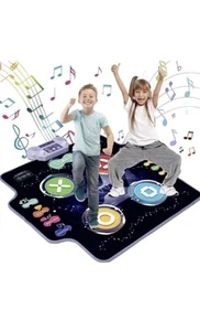 Joyjoz Dance Mat Toys Gift for 3-12 Year Old Kids, Electronic Music Dance - Picture 1 of 8