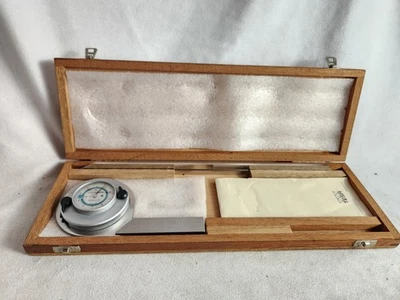 Brown Sharpe 599-497 Bevel Protractor Dial Angle Indicator Swiss Made Easy Read - Image 1 of 4