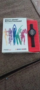 Moov Now Fitness Black Personal Coach & Sports Tracker Sleep Monitor Moov Core. - Picture 1 of 3