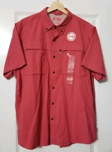 HERREN COLEMAN OUTDOOR HEMD -- GRÖSSE / FARBE: LARGE (L) / ROT - Bild 1 von 1