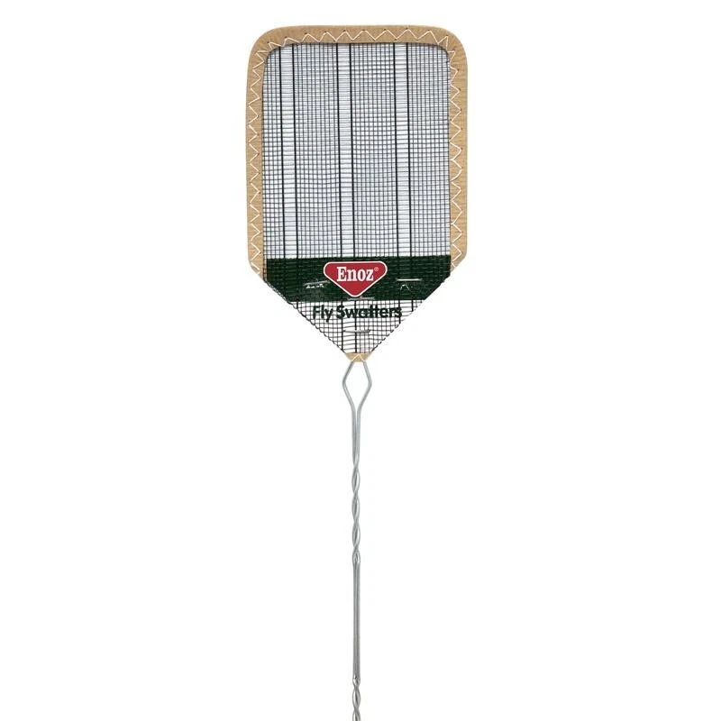 Enoz Wire Aluminum Mesh Head Metal Handle Durable Long Lasting Fly Swatter 1 Pk - Image 1 of 1