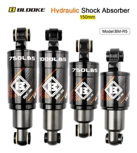 Amortiguador delantero trasero hidráulico para bicicleta MTB 150 MM bicicleta bicicleta de montaña scooter - Imagen 1 de 22