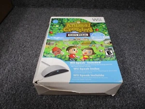 Animal Crossing City Folk mit Wii Speak Mikrofon Nintendo komplett CIB Big Box - Bild 1 von 6
