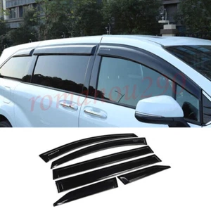 Para Toyota Sienna 2021-2022 Negro Ventana Visera Ventilación Parasoles Protector Lluvia 6 un. - Imagen 1 de 6