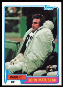 1981 Topps John Matuszak Oakland Raiders #255