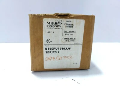 Трансформатор Micron B150PU1519JF серия 2 - Изображение 1 из 4
