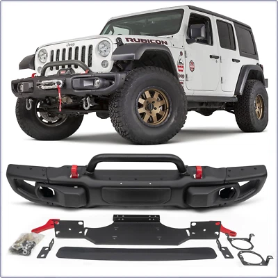 Pare-Chocs Avant Pour JEEP Wrangler JK 2007 - 2018 Rubicon 10E Anniversaire - Photo 1/4