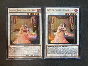 Angelica, Princess of Noble Arms x2 Yu-Gi-Oh! DUNE-EN040 Ultra Rare 1st Edition - Picture 1 of 2