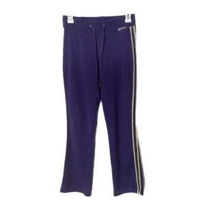 abruptlyedgy-purple-flare-sweatpants-by-new - Picture 1 of 4