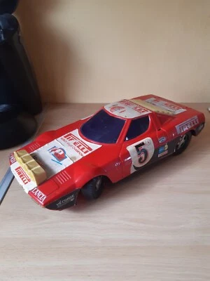 JOUET ANCIEN REEL 1/8 RADIO PILOT LANCIA STRATOS - POUR PIECES OU RESTAURATION - Photo 1/4