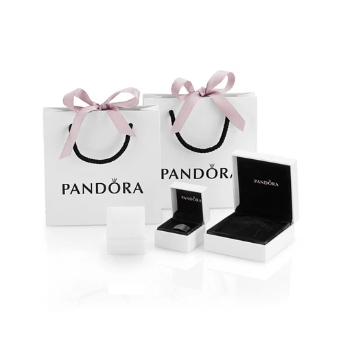 New Genuine PANDORA Gift Charm Box, Cloth, Pouch, Ribbon Gift Bag, Bracelets box - Image 1 of 4