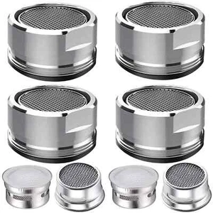 4 Stück Wasserhahn Belüfter 4 Stück Küche Spüle Belüfter Ersatzteile + Messing Hou... - Bild 1 von 1
