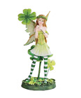 Green Fairy 92089 Four Leaf Clover Butterfly Wings  7.25" H