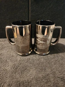 National Air & Space Museum Smithsonian Museum Mirror Engraved Beer Mug - Picture 1 of 12
