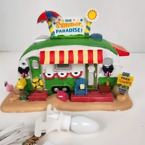 Lemax Il nostro paradiso estivo camper porcellana illuminata in scatola 95453 - Foto 1 di 12