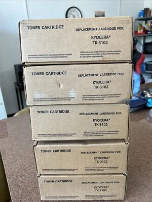 (5) Substituição de cartucho de toner compatível para Kyocera-Mita TK-3102 frete rápido - Imagem 1 de 4