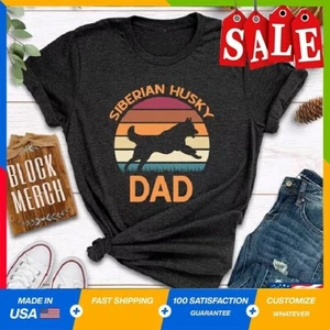 Best Dog Dad Ever Dachshund T-shirt Unisex Full Size - Picture 1 of 6