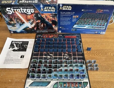 2002 Star Wars Stratego Board Game Complete w/ Xtra Pieces, 4 Variations Of Play - Image 1 of 4