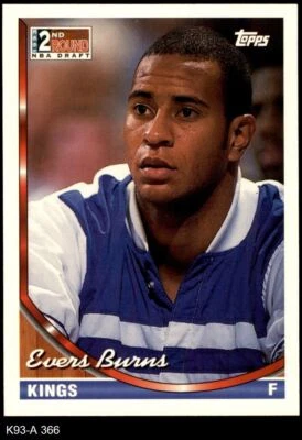 1993 Topps #366 Evers Burns Kings RC Maryland 8 - NM/MT - Image 1 of 2