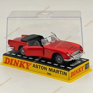Atlas 1:43 Dinky toys 110 Aston Martin Red Diecast Models Collection Used - Picture 1 of 8