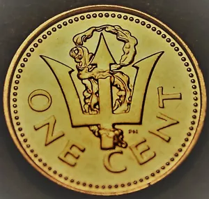Barbados Cent, 1997 Gem Unc~Trident~Free Shipping - Picture 1 of 2