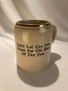 Sins Of Thy Face - Funny Christian Ceramic Mug - Picture 1 of 5