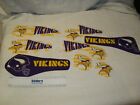Minnesota Vikings NFL Football Cotton Fabric Iron-On Patches Appliques