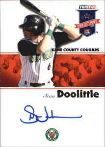 2008 TRISTAR PROjections Autographs #78 Sean Doolittle 