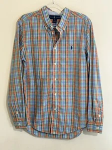 Polo Ralph Lauren Boys Plaid Shirt Size Xl (18-20) Long Sleeve-NWOT - Picture 1 of 12