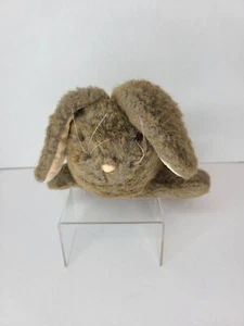 Dakin Plush 1985 Brown Bunny Rabbit Hand Puppet Ultra Soft Stuffed 13" Toy - Picture 1 of 14