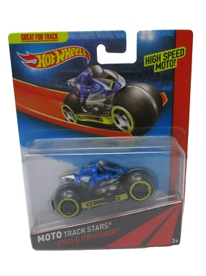 Hot Wheels Moto Track Stars - Cycle Crusher Foto 1 de 2