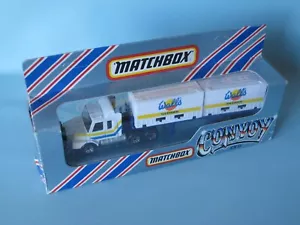 Matchbox Convoy Scania Container Truck Wall's Ice Cream Boxed CY-18 160mm - Picture 1 of 5