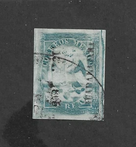 MEXICO GUADALAJARA 1 REALES EAGLE  131-1865 (WWW48) - Picture 1 of 1